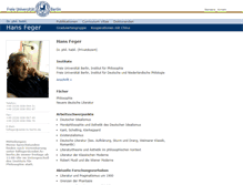 Tablet Screenshot of hans-feger.de